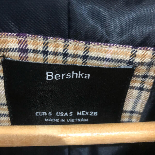 Bershka(ベルシュカ)のチェックジャケット レディースのジャケット/アウター(テーラードジャケット)の商品写真