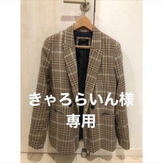 ベルシュカ(Bershka)のチェックジャケット(テーラードジャケット)