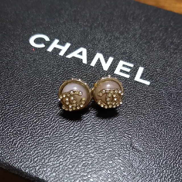 CHANELCHANELピアス正規　ヴィンテージ