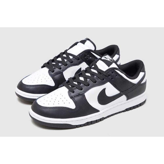 27 NIKE DUNK LOW RETRO WHITE BLACK ダンク