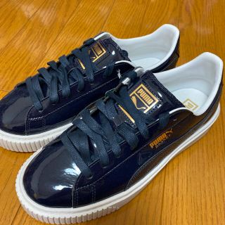 プーマ(PUMA)のPUMA(ブラック/エナメル)【Lady’s/25.0/新品】(スニーカー)