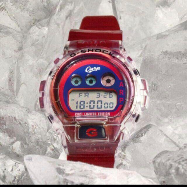 腕時計(デジタル)新品 広島カープ 2021 G-SHOCK Gショック カシオ casio