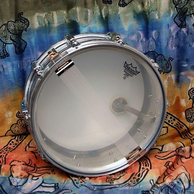 パール 70's ビンテージ ブラス製 クロームメッキ仕上げ COB 10ラグ 楽器のドラム(スネア)の商品写真