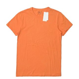 ダブルアールエル(RRL)のRRL S/S TUBE TEE 半袖Ｔシャツ S オレンジ メンズ(Tシャツ/カットソー(半袖/袖なし))