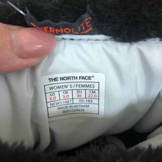 THE NORTH FACE(ザノースフェイス)のTHE　NORTH　FACE　ブーツ　ショート　NFW51887 レディースの靴/シューズ(ブーツ)の商品写真