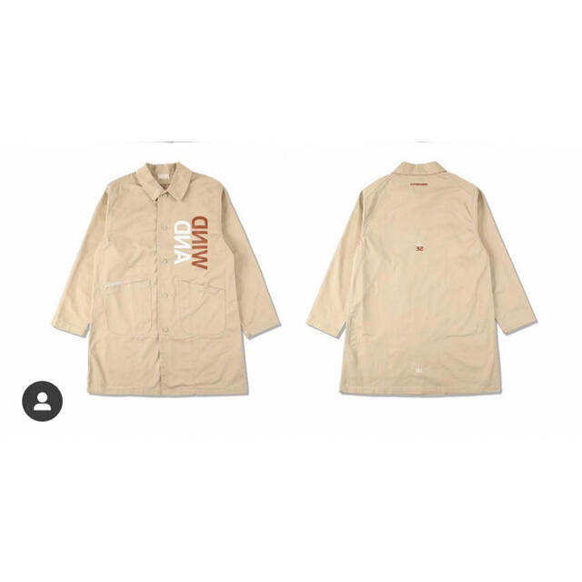 Mサイズ】 wind and sea duster coat beige 宅配 50%割引 axishcl.com