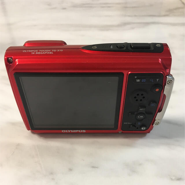 OLYMPUS(オリンパス)のオリンパス　TG-310　RED スマホ/家電/カメラのカメラ(コンパクトデジタルカメラ)の商品写真