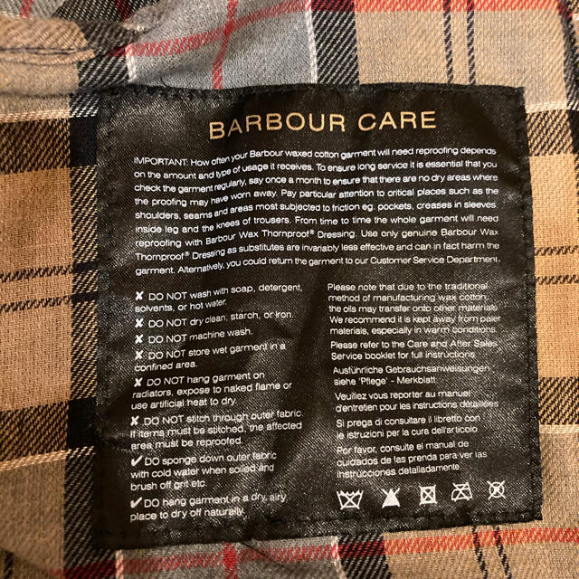 Barbour(バーブァー)の週末お値下げBarbour バブアー bedale ビデイル XLキッズサイズ レディースのジャケット/アウター(ブルゾン)の商品写真