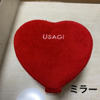 スナイデル(SNIDEL)のUSAGI ミラー ウサギオンライン 鏡 ハート(ミラー)