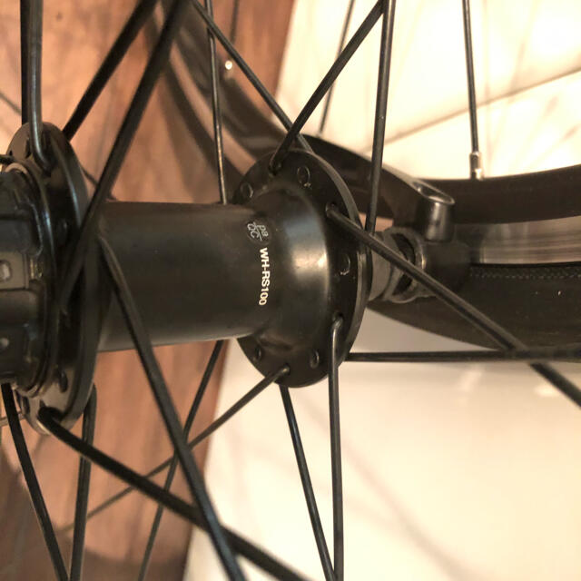 Shimano WH-RS100 フロント＆リアホイール11S用、タイヤ付