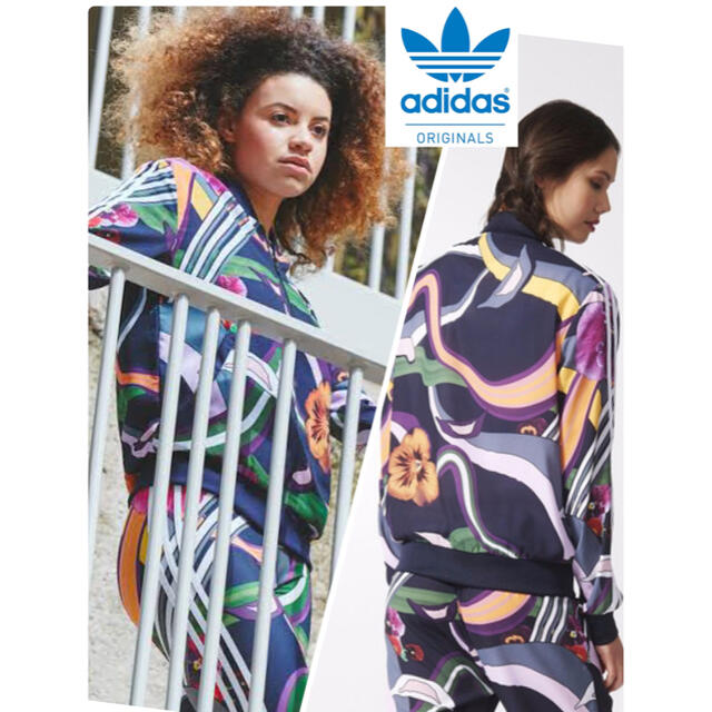 adidas(アディダス)のadidas  アディダス　オリジナルス　サテン生地　セットアップ レディースのレディース その他(セット/コーデ)の商品写真