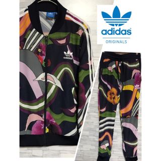 アディダス(adidas)のadidas  アディダス　オリジナルス　サテン生地　セットアップ(セット/コーデ)