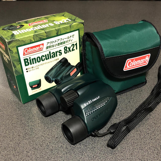 Coleman(コールマン)のBinoculars 8×21 プリズム双眼鏡　ソフトケース付 スポーツ/アウトドアのスポーツ/アウトドア その他(その他)の商品写真