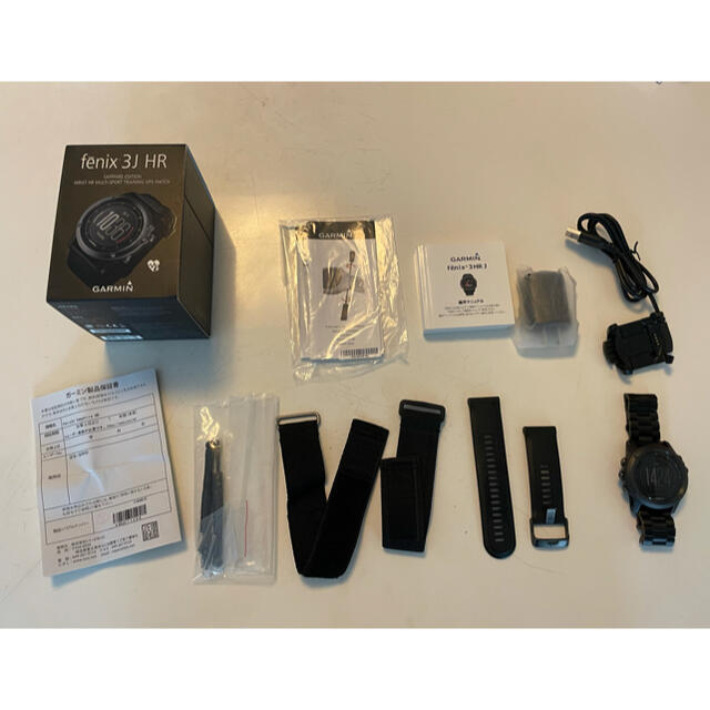 GARMIN fenix 3J HR sapphire edition