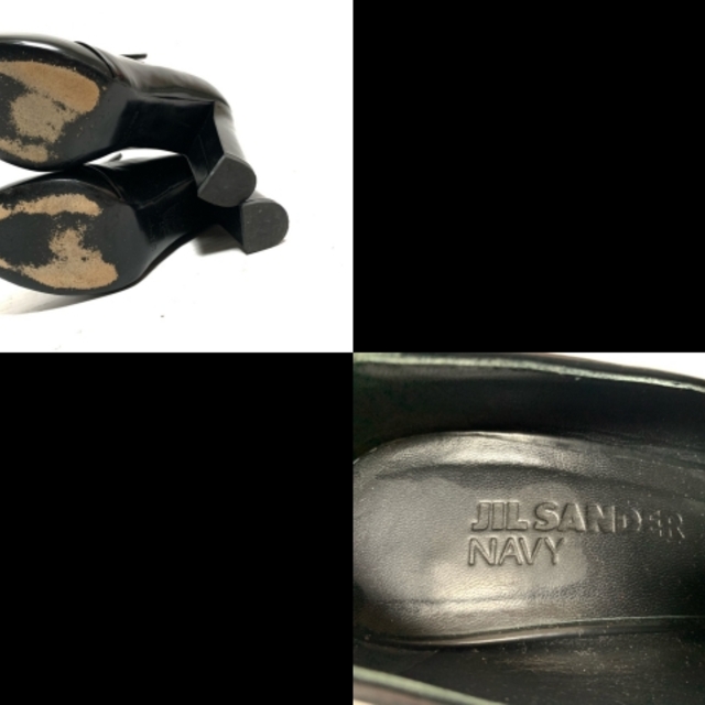 Jil Sander(ジルサンダー)のジルサンダー パンプス 37 レディース 黒 レディースの靴/シューズ(ハイヒール/パンプス)の商品写真