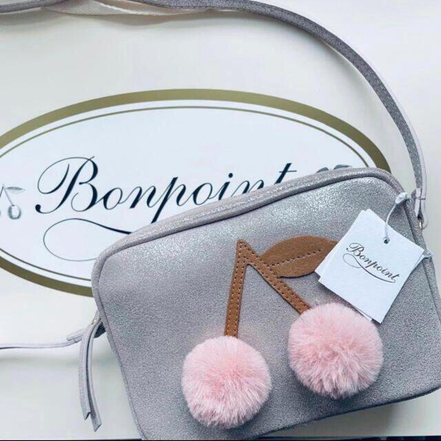 Bonpoint ボンポワン 　ショルダーバッグ　ポシェット　ピンク