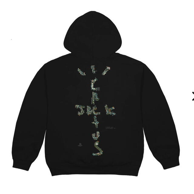 CACTUS(カクタス)のTravis Scott x PlayStation Hoodie L size メンズのトップス(パーカー)の商品写真