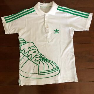 アディダス(adidas)の古着　アディダス　ポロシャツ　３本ライン◇adidas◇M-0064(ポロシャツ)