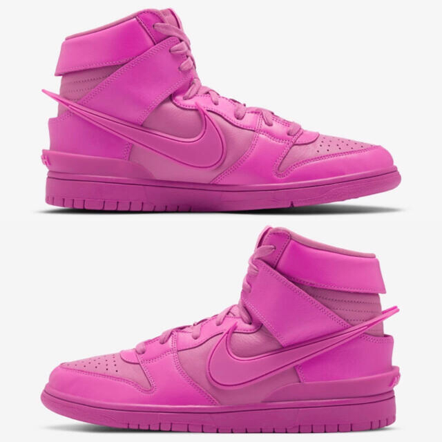 NIKE(ナイキ)のAMBUSH × NIKE DUNK HIGH COSMIC FUCHSIA メンズの靴/シューズ(スニーカー)の商品写真