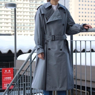 AURALEE “FINX POLYESTER BIG TRENCH COAT”の通販 by たか ...