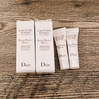 ディオール(Dior)の【Dior】カプチュールトータルセルENGYスーパーセラム◆試供品2点(美容液)