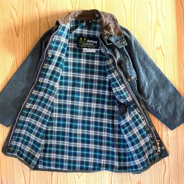 Barbour(バーブァー)のお値下げしました　希少サイズ　バブアー  ソルウェイジッパー　34 メンズのジャケット/アウター(ブルゾン)の商品写真