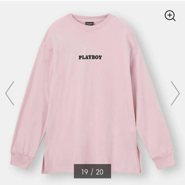 GU(ジーユー)のロングスリーブT(長袖)PLAYBOY レディースのトップス(Tシャツ(長袖/七分))の商品写真