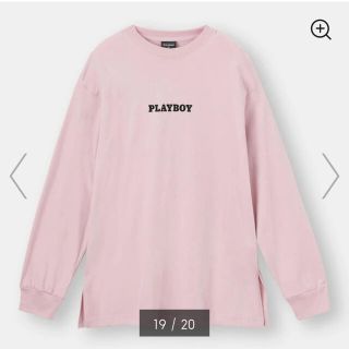 ジーユー(GU)のロングスリーブT(長袖)PLAYBOY(Tシャツ(長袖/七分))