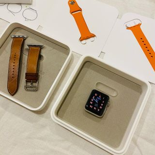 アップルウォッチ(Apple Watch)のApple Watch series3 HERMES 38mm(腕時計(デジタル))