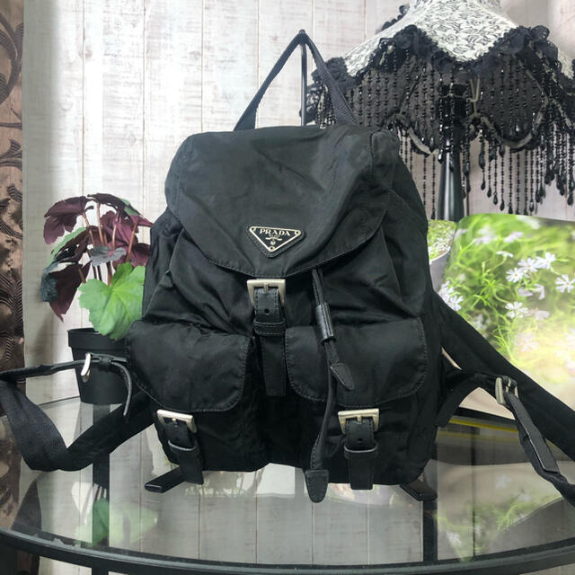 PRADA リュック バックパック ナイロン ブラック - www.husnususlu.com