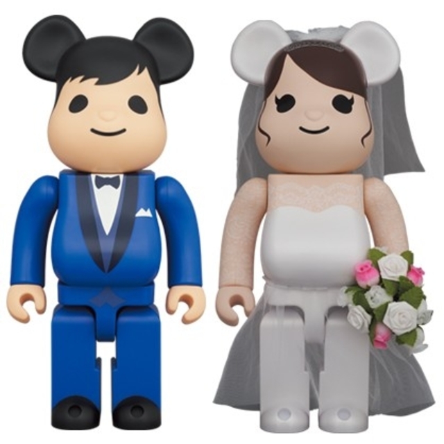 BE@RBRICK グリーティング結婚 4 PLUS 100％ 400% セット