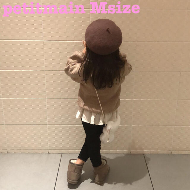 petit main(プティマイン)のプティマイン　M  ニット キッズ/ベビー/マタニティのキッズ服女の子用(90cm~)(ニット)の商品写真