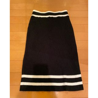 マウジー(moussy)のmoussyニットスカート(ロングスカート)