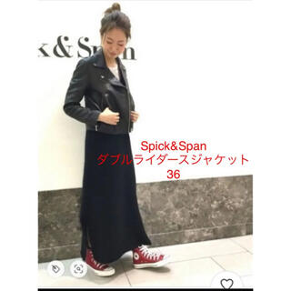スピックアンドスパン(Spick & Span)のSpick&Span ダブルライダースジャケット(ライダースジャケット)