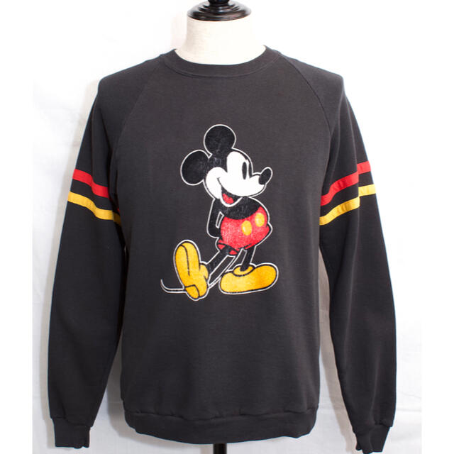 Disney 希少 Vintage Mickey スウェット トレーナー 黒 ビッグサイズの通販 By Mintens Rakuma Shop ディズニーならラクマ