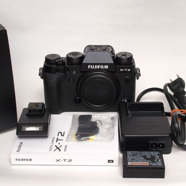 富士フイルム - 中古並品 FUJIFILM X-T2 ボディ (XT2)の通販 by