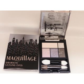 マキアージュ(MAQuillAGE)の【明日朝までお値下げ】マキアージュ　ニューヨークナイトGy801 (アイシャドウ)