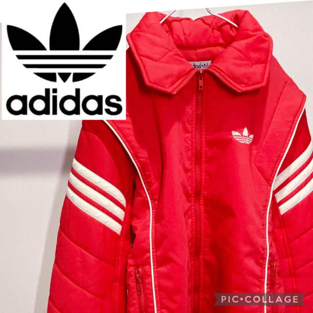 adidas / アディダスオリジナルス ジャケット 80s' 赤トレフォイル