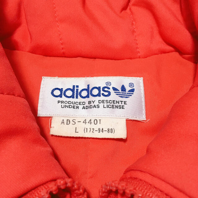 adidas / アディダスオリジナルス ジャケット 80s' 赤トレフォイル