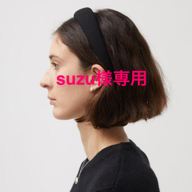 SOPHIE BUHAI☆クラシックパフィーヘアバンド　ブラック