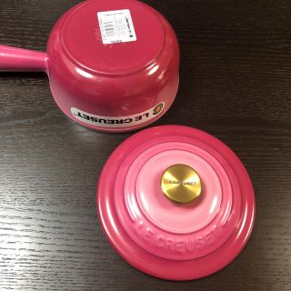 ルクルーゼ(LE CREUSET)の新品　ルクルーゼ　ル・クルーゼ　ソースパン　16センチ　ベリー(食器)