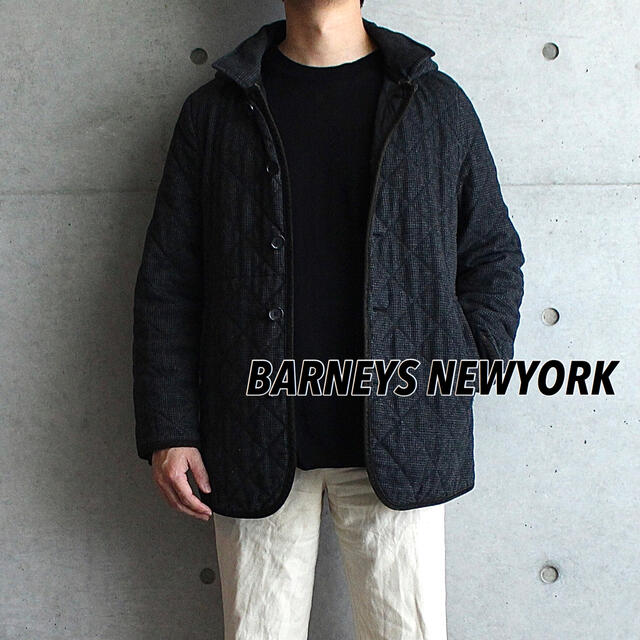 BARNEYS NEW YORK(バーニーズニューヨーク)のBARNEYS NEWYORK バーニーズニューヨーク キルティングジャケット メンズのジャケット/アウター(ブルゾン)の商品写真