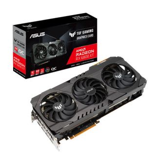 エイスース(ASUS)のASUS TUF RX6800XT O16G GAMING(PCパーツ)