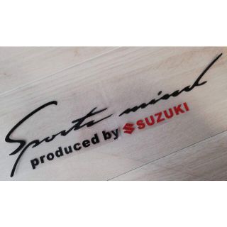 スズキ SUZUKI ステッカー【新品・送料無料】ブラック(その他)