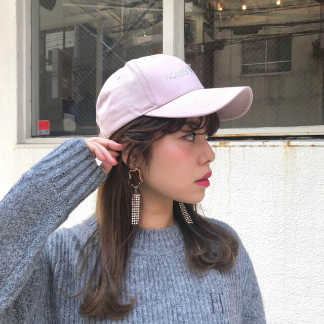 Honey mi Honey(ハニーミーハニー)のHONEY MI HONEY logo cap レディースの帽子(キャップ)の商品写真