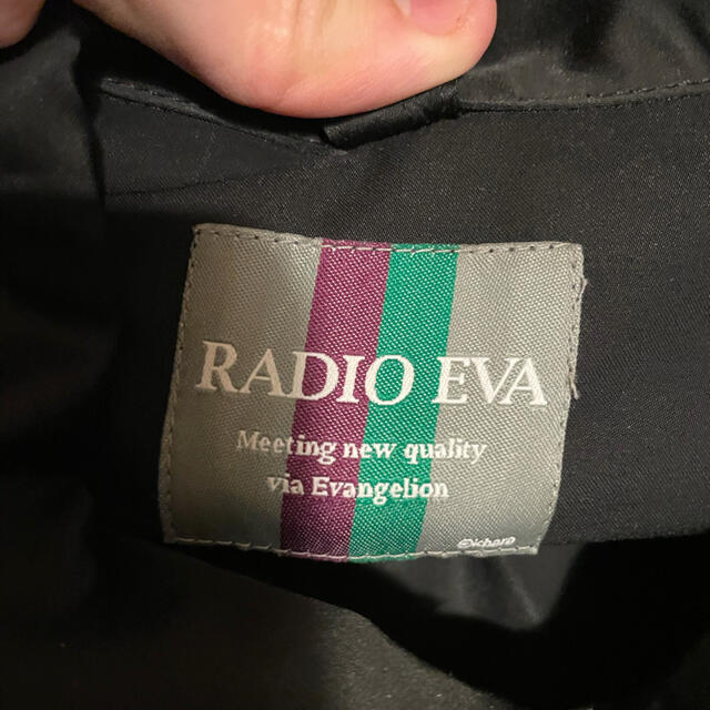 radio Eva ナイロンジャケット　ブラック　L size