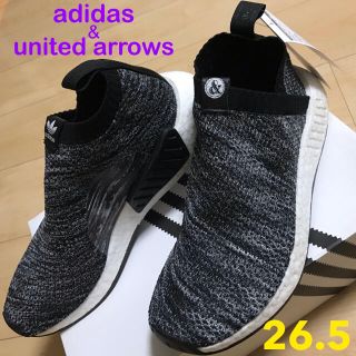 アディダス(adidas)の《最終値下げ》アディダス　ユナイテッドアローズ　スニーカー　ブラック　26.5(スニーカー)