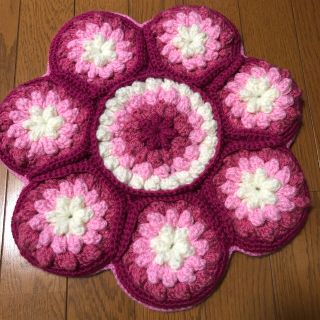 ハンドメイド　レース編み　お花(その他)