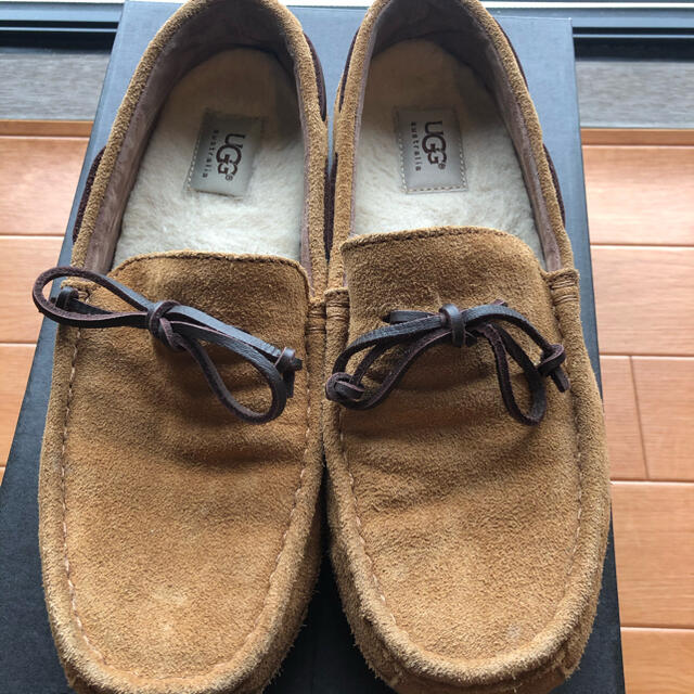 UGG(アグ)の【叔父貴様専用】ほぼ未使用)UGG モカシン　ローファー メンズの靴/シューズ(スリッポン/モカシン)の商品写真