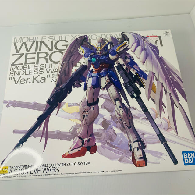 直営店に限定 BANDAI 2 EW ゼロカスタム ウイングガンダムゼロ MG